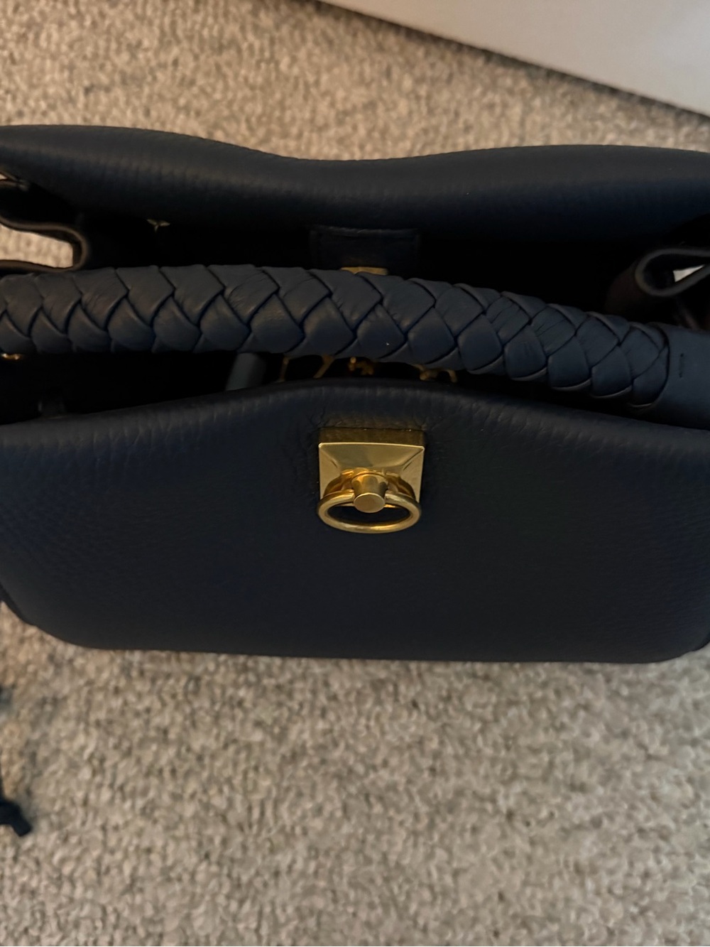 Mulberry Small Iris Leather Top Handle Bag - Picture 8 of 10